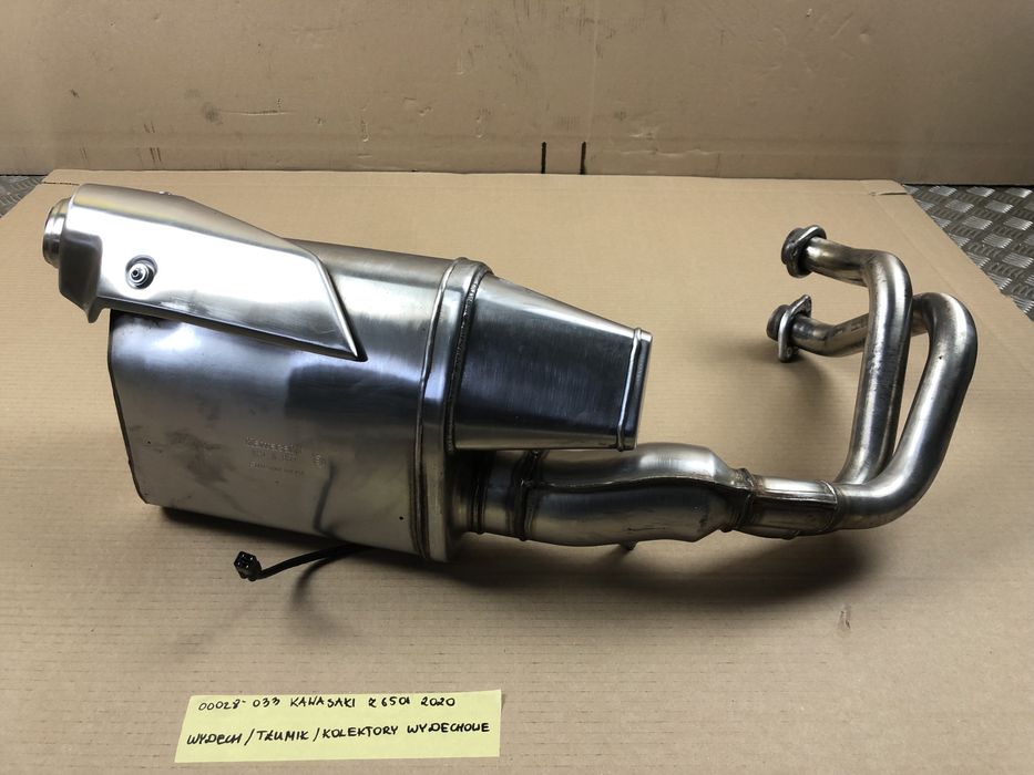 Kawasaki Z 650 Wydech Tłumik Kolektory Wydechowe Kolektor Wydechowy