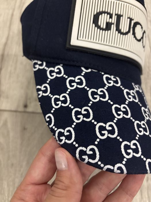 Кепка gucci , синяя кепка, бейсболка,