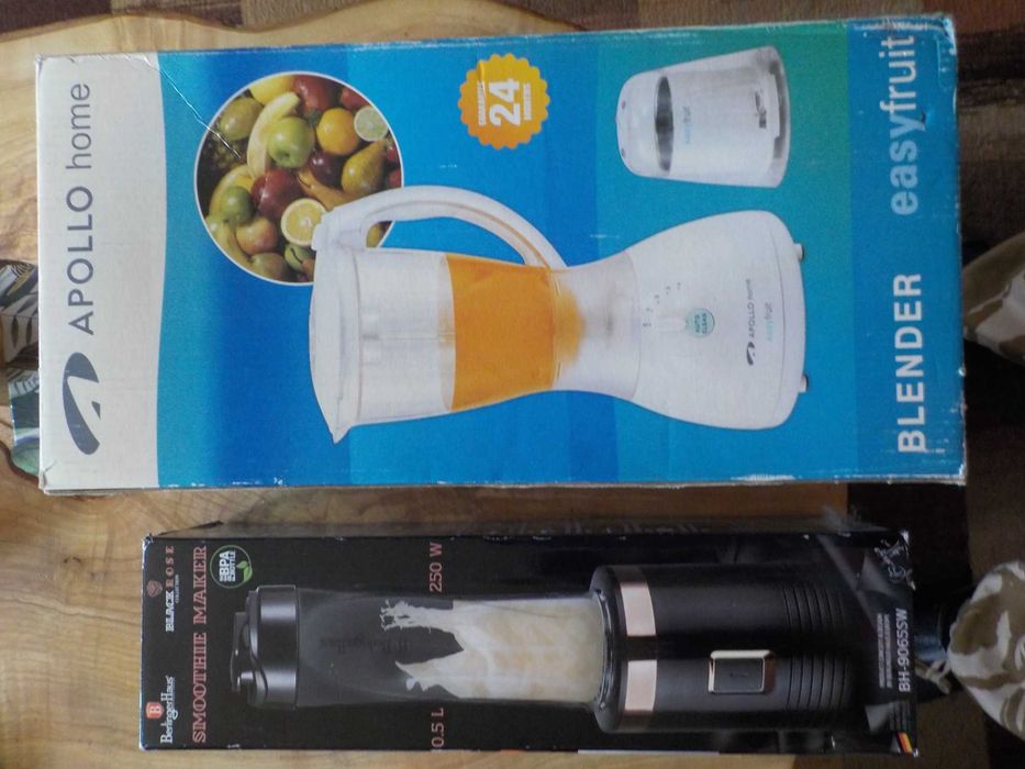 smootie maker do koktajli berlingerhaus nowy + blender z młynkiem