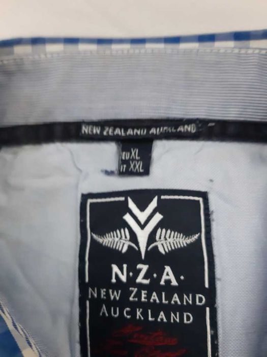 Koszula codz. casual NZAuckland,krata,używ,R - XL