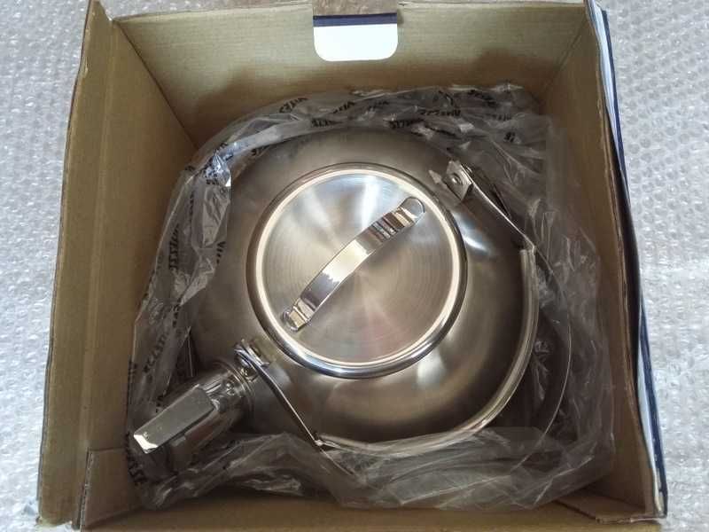 Чайник 2,5 без силікону, бакеліту та пластмаси