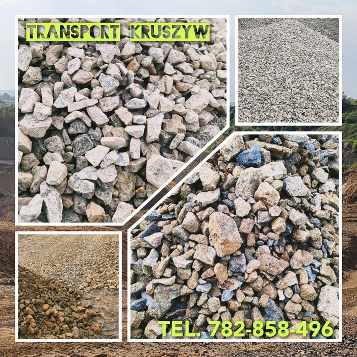 Kruszywa - Sprzedaż Transport