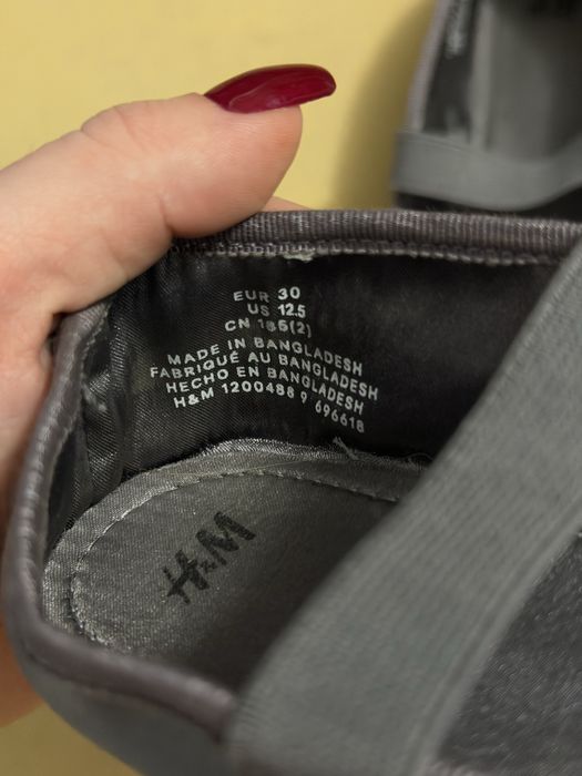 Туфлі hm 30  на дічинку