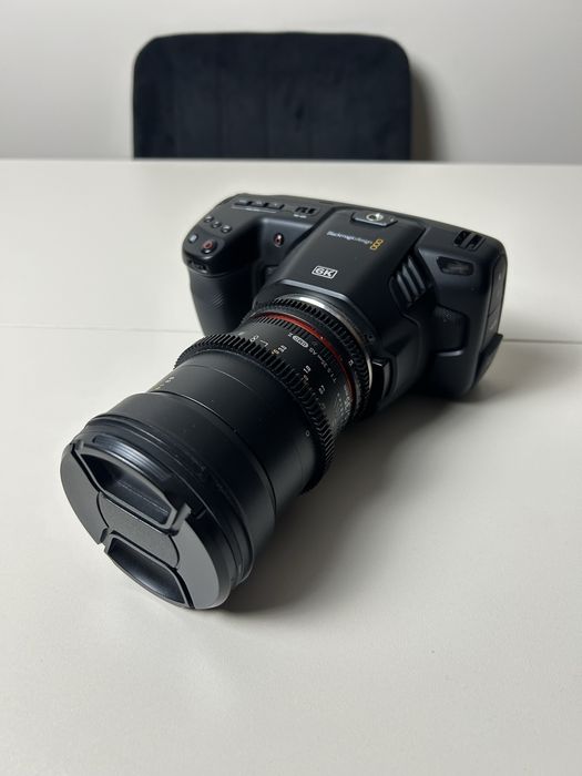 BMPCC6K Body + Samayang 35mm T1.5f EF