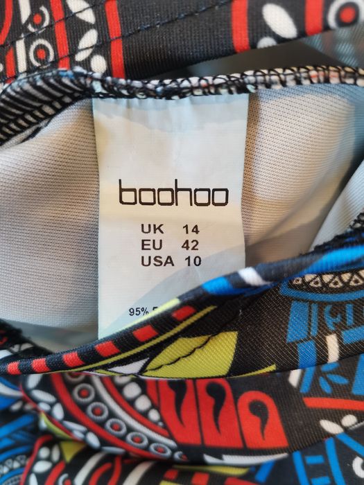 Krótki kombinezon damski Boohoo rozm 42, kieszenie, nowy
