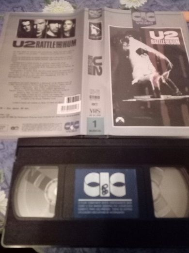 VHS dos U2.  para colecionadores