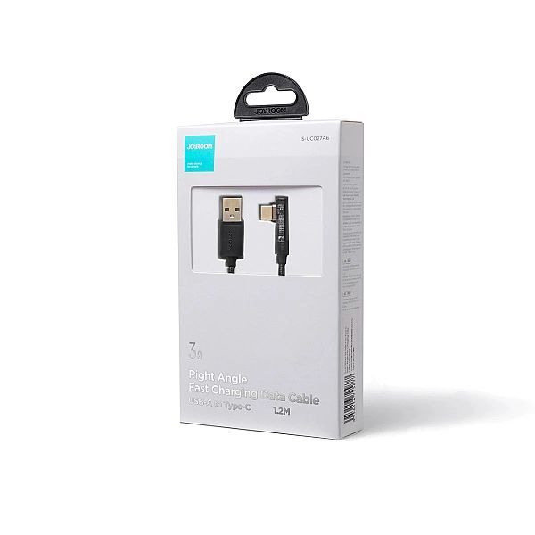 Joyroom kabel Usb C kątowy - Usb do szybkiego ładowania i transferu da
