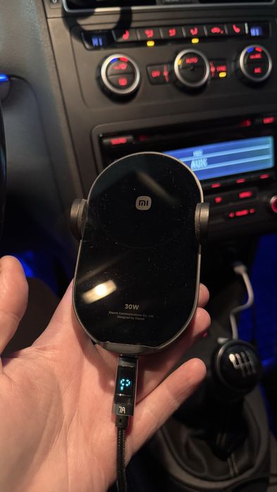 Xiaomi Mi Qi Car автотримач 30w W03ZM