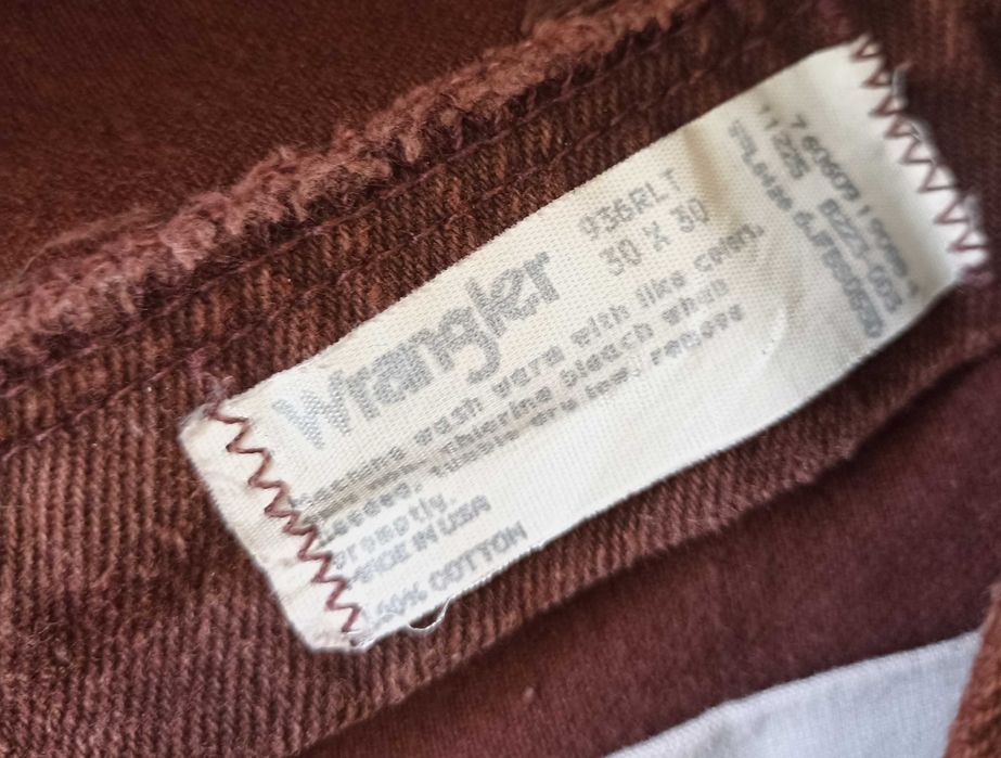 Wrangler 30/30 męskie spodnie straight