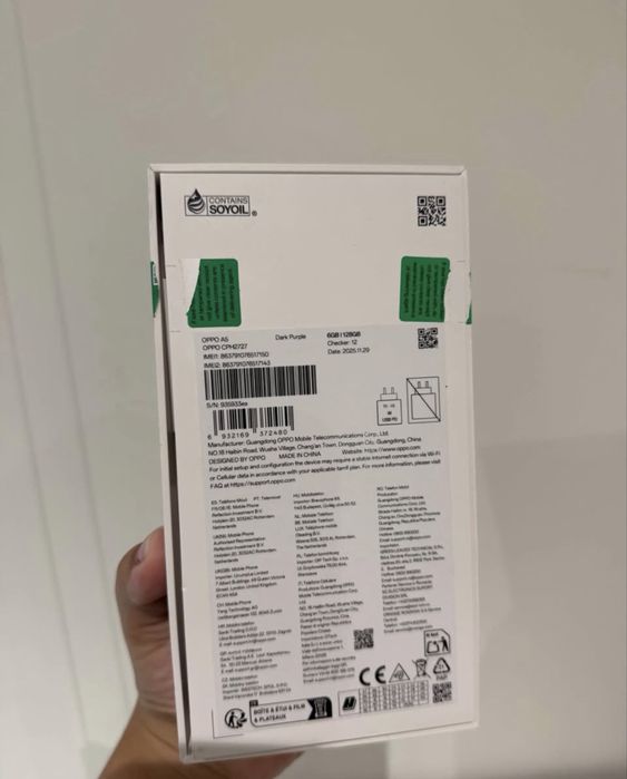 OPPO A5 6GB/128GB - Como Novo + Garantia