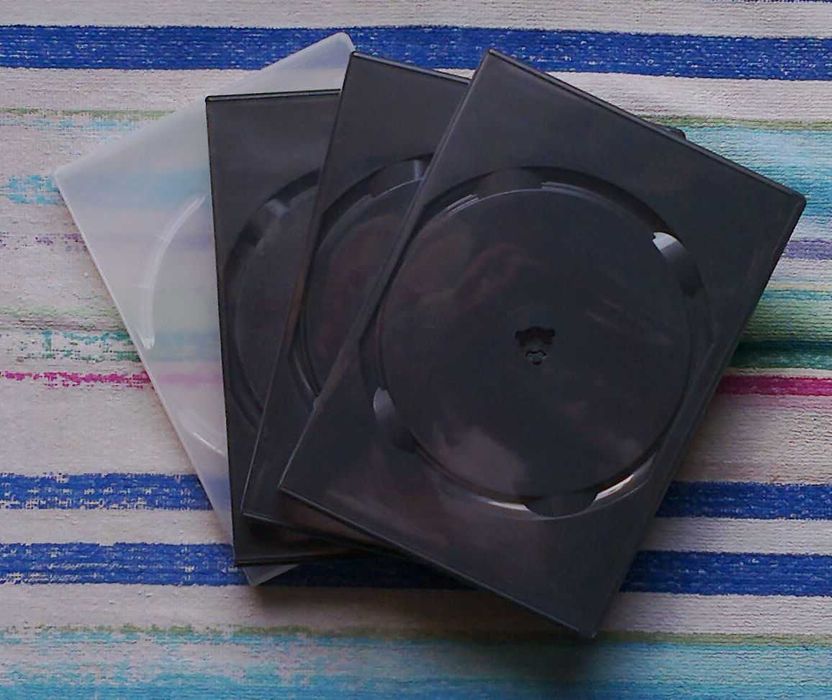 Pudełka na CD/DVD - 5 sztuk