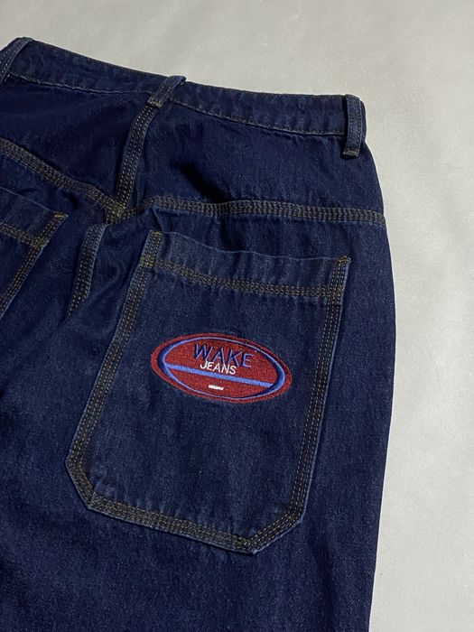 Wake Baggy Rap Cargo Jeans карго джинсы широкие shein
