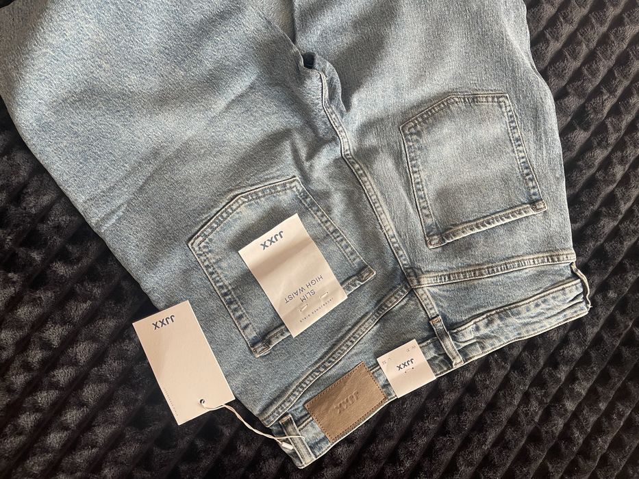 Джинси жіночі нові JJXX  Slim High Waist блакитний денім
