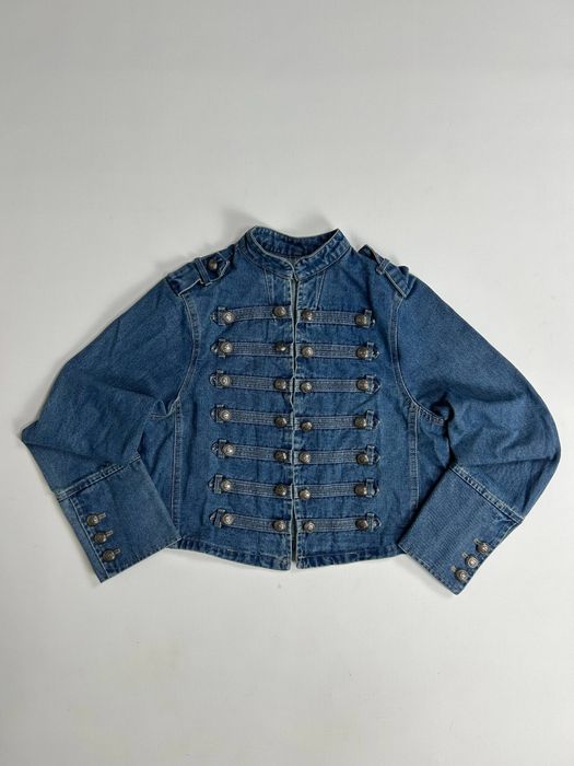 Jacket blue джинсовка куртка джинсова жакет синій opium arhive S M L