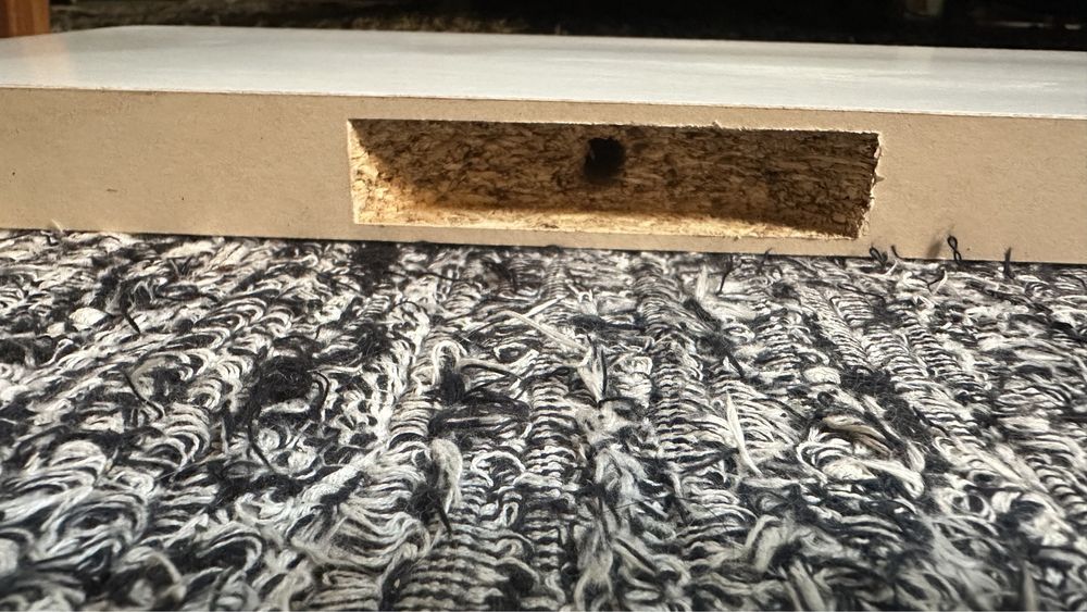 Prateleira branca nova