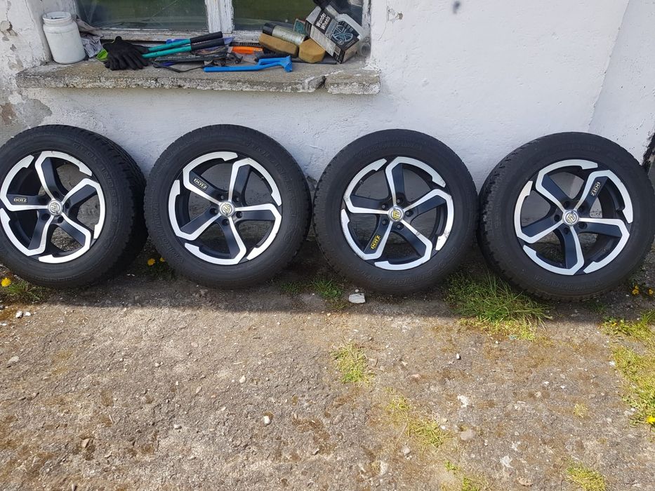Alufelgi 5x114,3 R 17 + opony Yokohama 225/65