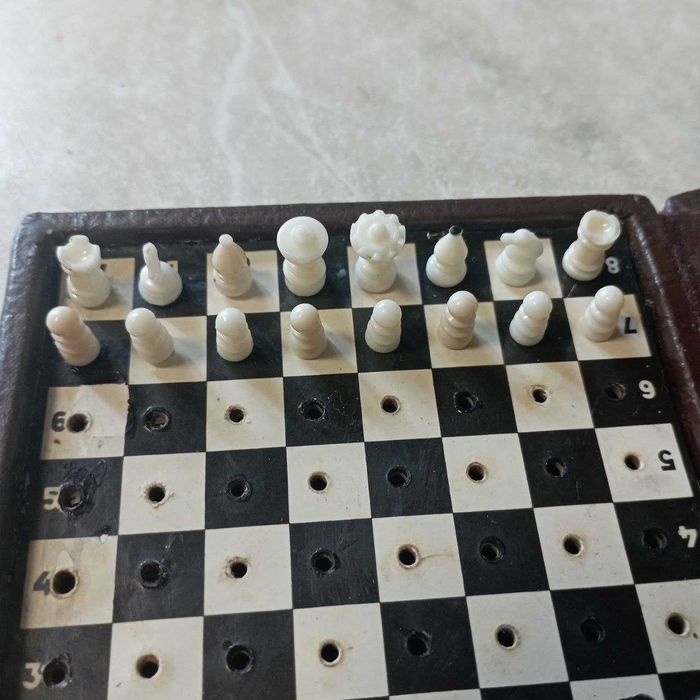 Шахматы дорожные СССР "Ленточмех", Ленинград, 50-е годы