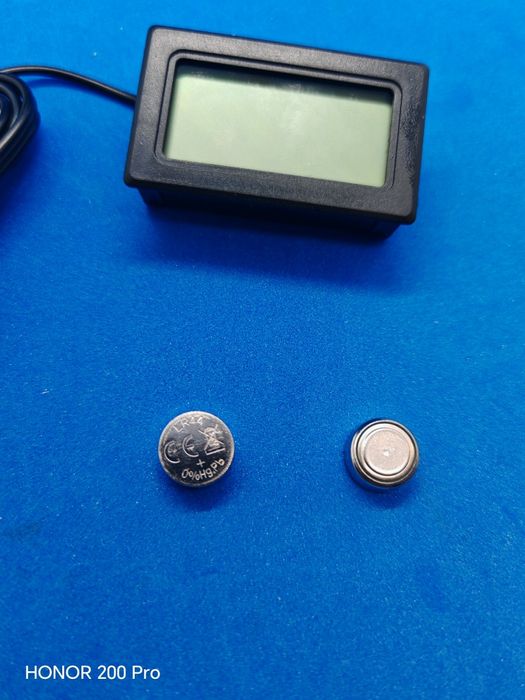 Termometr tablicowy LCD z sonda -50C +110C