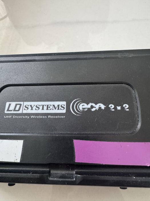 LD Systems eco 2x2 bezprzewodowy system mikrofonowy