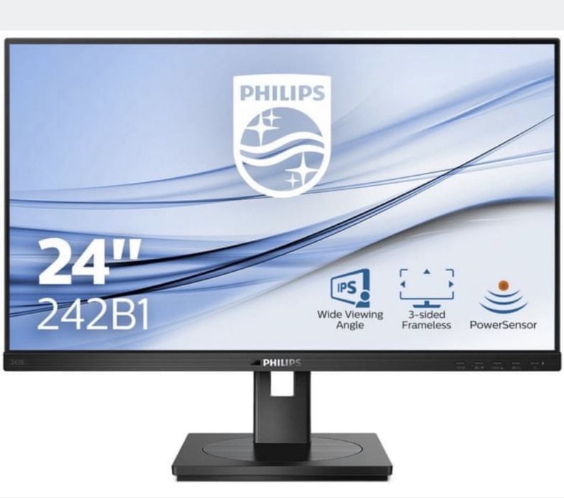 Monitor LED 24” Philips 242B1/00 1920x1080p IPS HDMI VESA