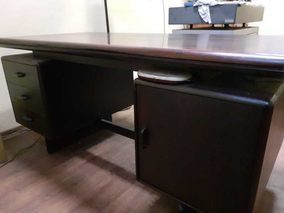 Biurko Dębowe  -- Lite Drewno