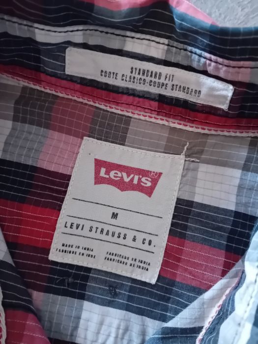 Koszula męska w kratę Levis M