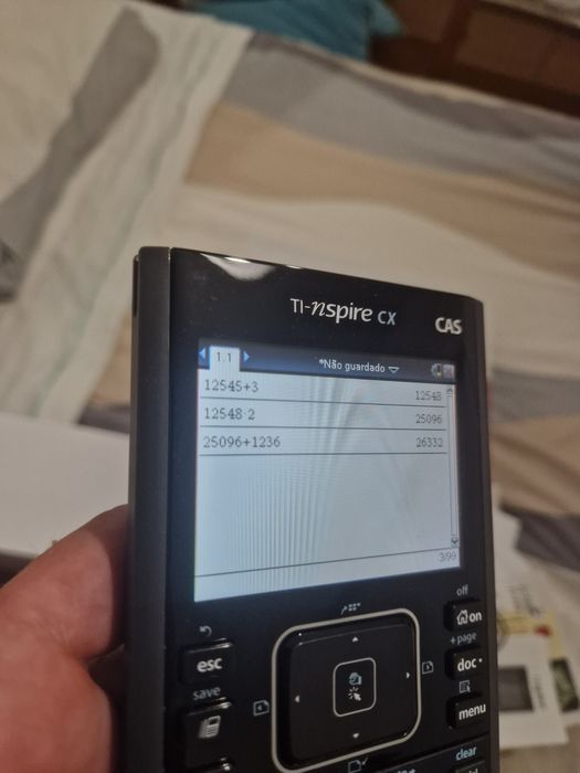 Calculadora Gráfica Texas Instruments TI Nspire CX CAS