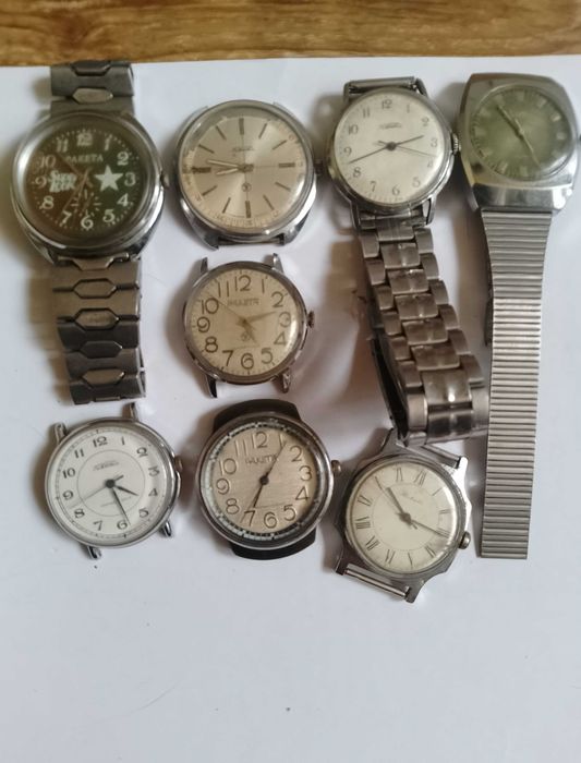 Коллекция подборка Советские часы Ракета