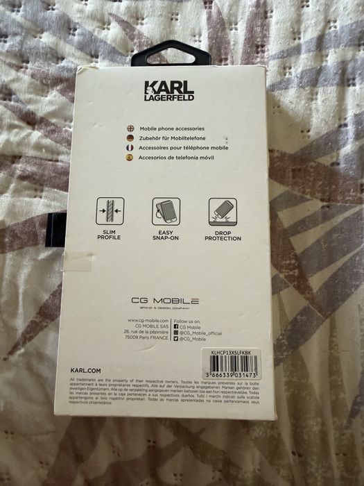 Capa Karl Lagerfeld iphone 13 pro max