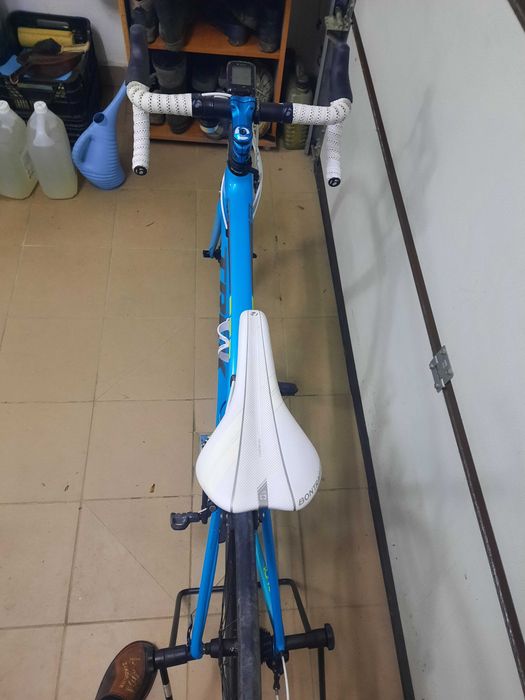 Trek Emonda SL5 full carbon Shimano 105 mały niebieski Bryton Aero 60