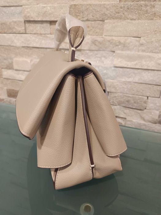Bolsa Polène Mokki em couro, nova
