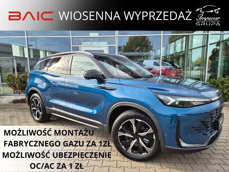 BAIC 7 Kamery 360 / Masaże i Wentylacja Foteli / el. Klapa / Szyberdach
