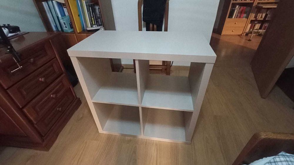 Móvel Kallax IKEA Pintado Creme
