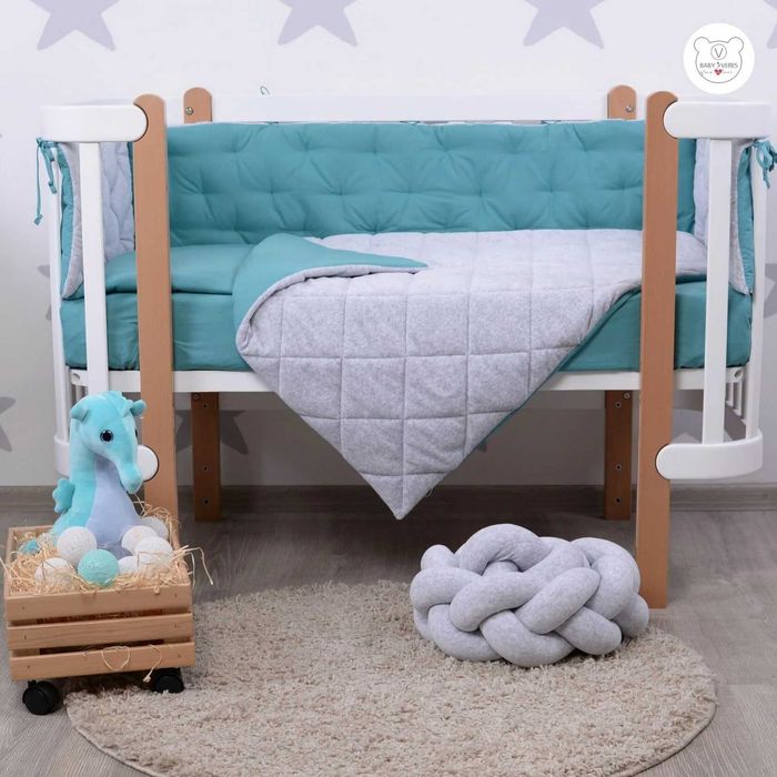 Дитяче ліжечко Veres Monaco + комод з пеленатором  + подарунок