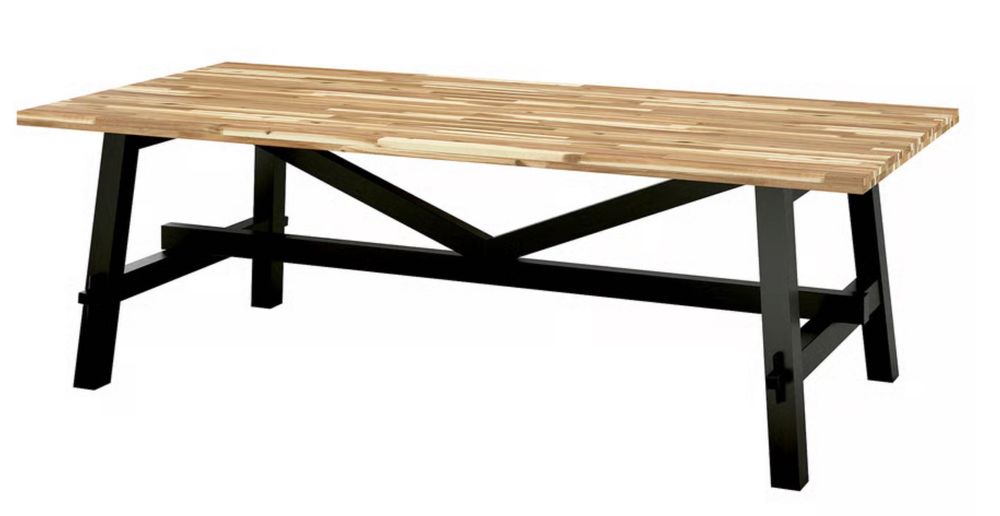 IKEA Stół SKOGSTA 235x100mm drewniany całkiem nowy