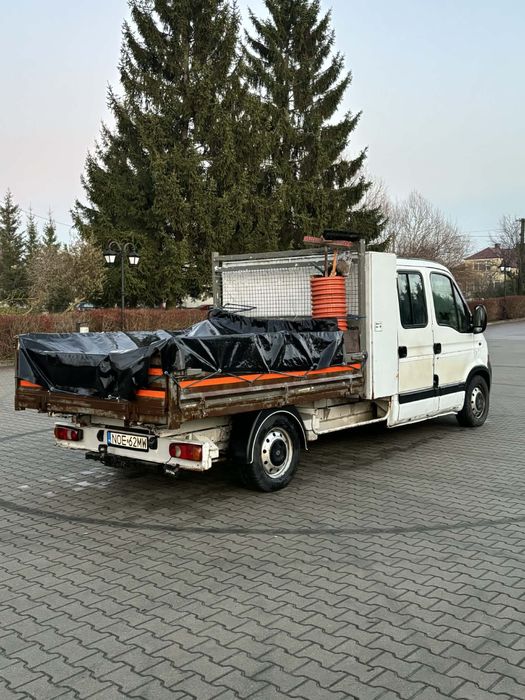 Renault Master 2.5 wywrotka/ kiper hak