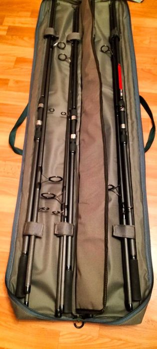 Полужесткий чехол на 4 и 6 удилищ без катушек