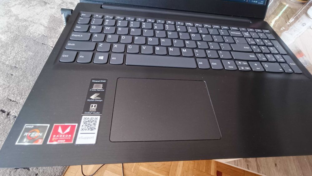 LENOVO IdeaPad S145 AMD4x3,5GHz RAM-20GB NVME256GB+1TBSSD Radeon-2GB wifi bt