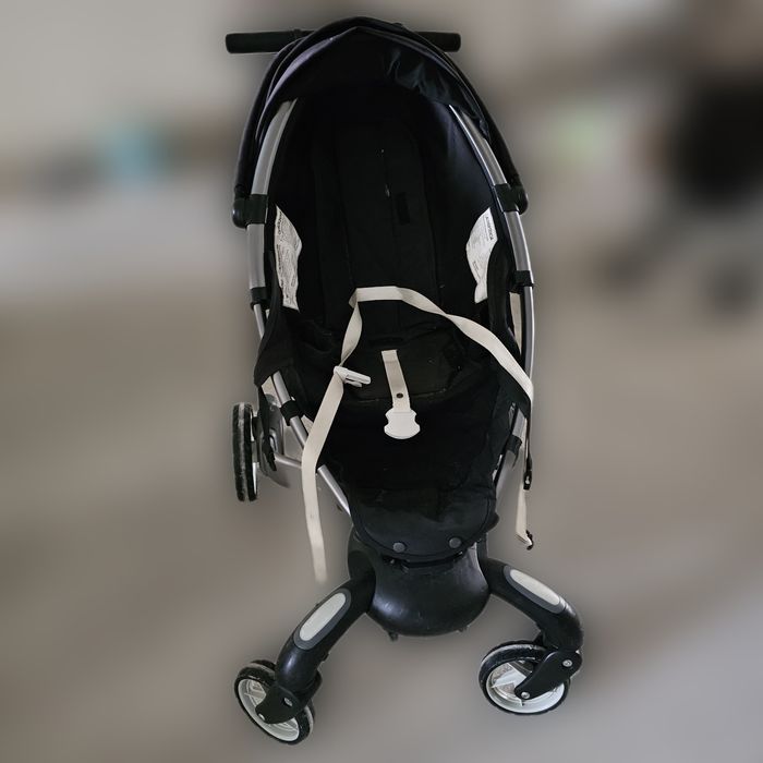 Carrinho origami 4moms e alcofa