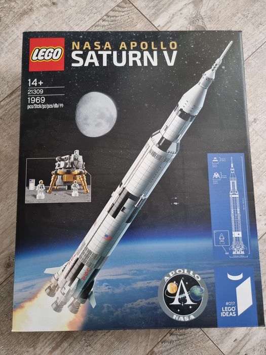 Lego Ideas Saturn V 21309 Nowe