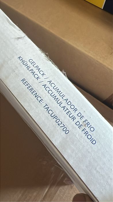 Placas refrigeradas para manter alimentos frescos