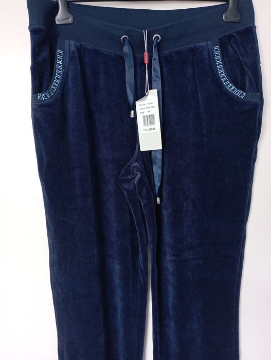 Evita spodnie welurowe damskie xxl