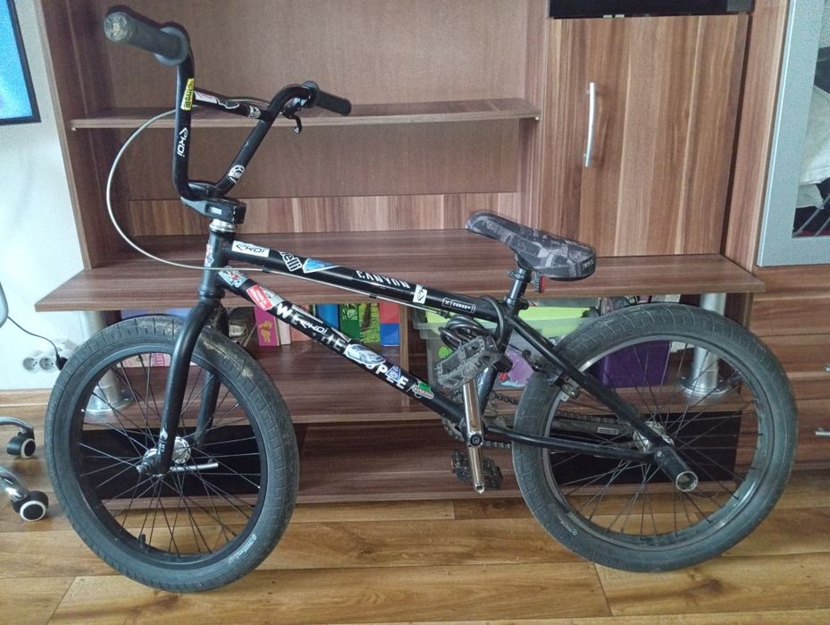 Rower bmx czarny