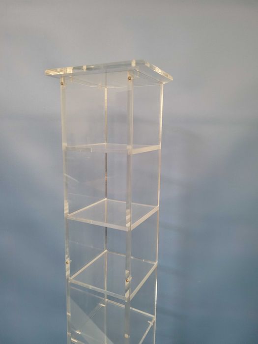 półka szafka słupek PLEKSI PRZEZROCZYSTY pleksiglas 15x15 x 113