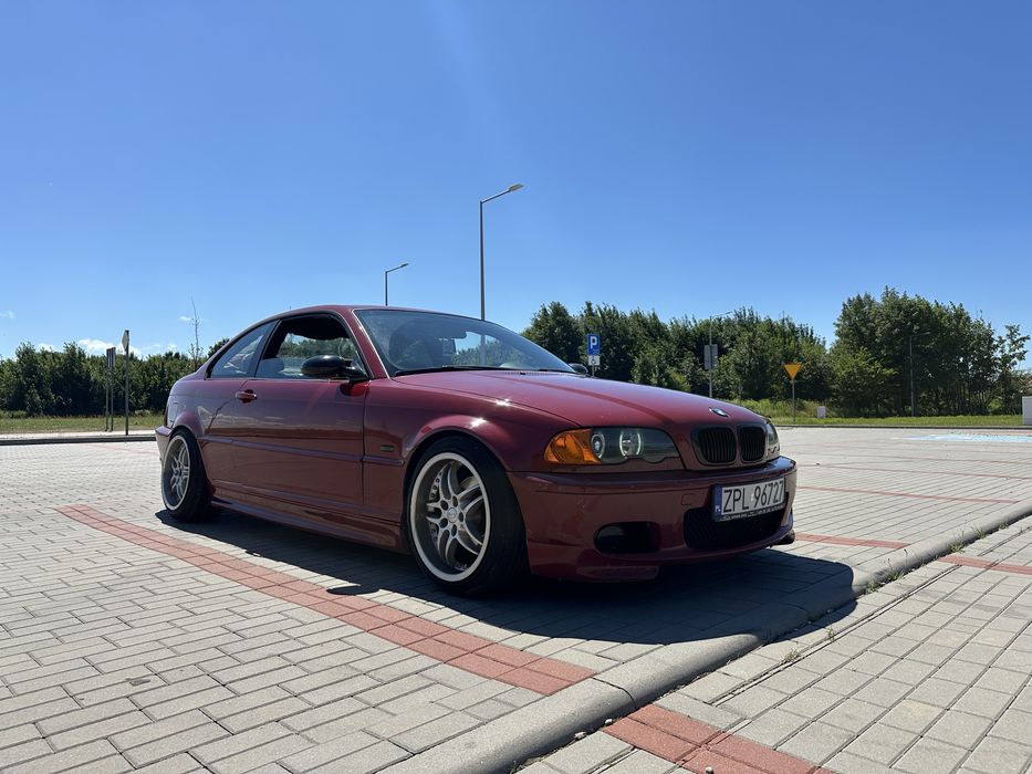 BMW E46 318i m43b19 coupè Ziegel rot