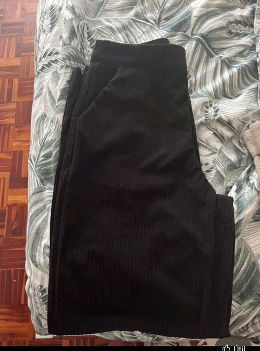 Calça direita larga XS da Shein