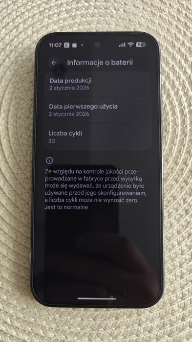 Pixel 10 pro 512 GB na gwarancji