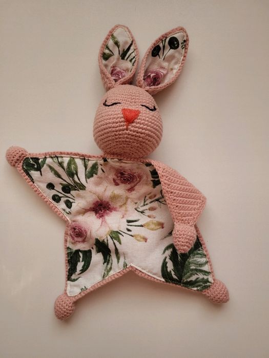 Króliczek przytulanka handmade lechislava lechislavahandmade