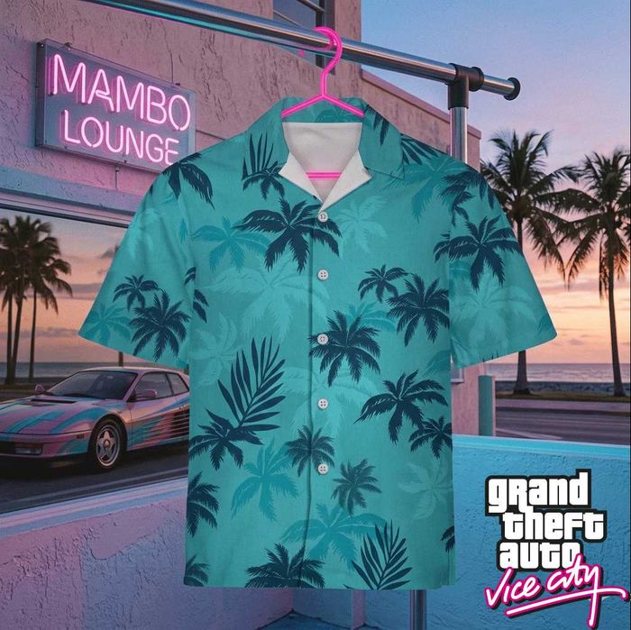 Koszula - GTA Vice City Hawajska cosplay M Tommy Vercetti