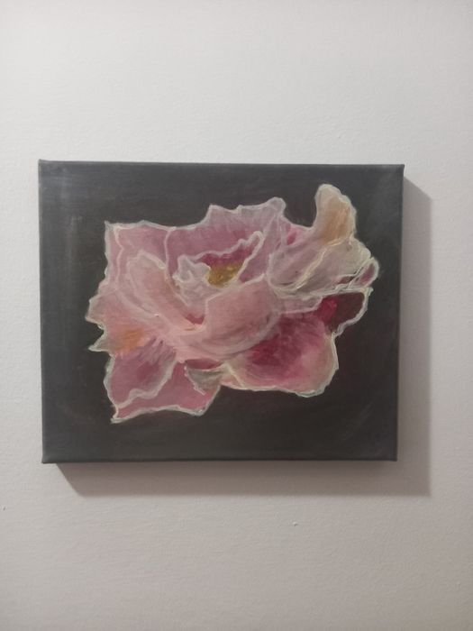 Quadro pintado á mao